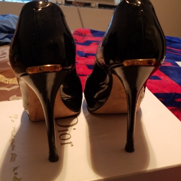Christian Dior Peep Toe Pumps - Picture 5 of 7